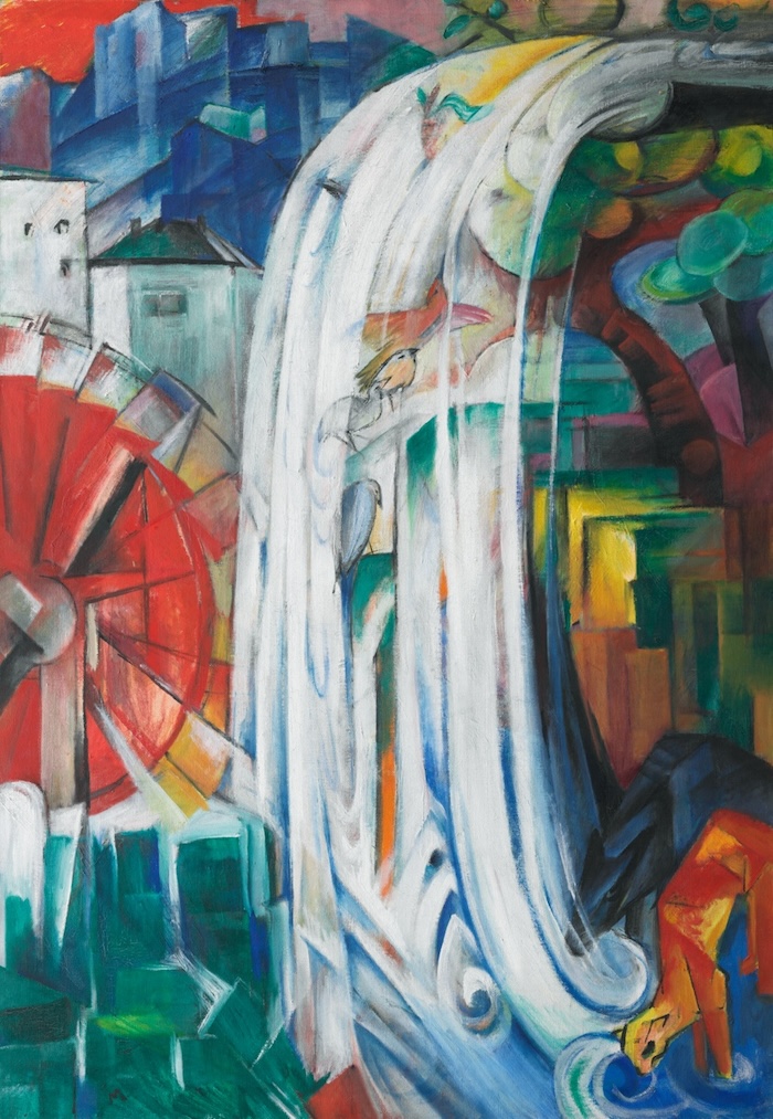 The Bewitched Mill, 1913 by Franz Marc