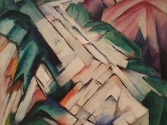 Mountains by Franz Marc