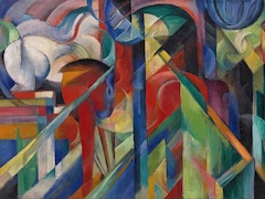 Stables by Franz Marc